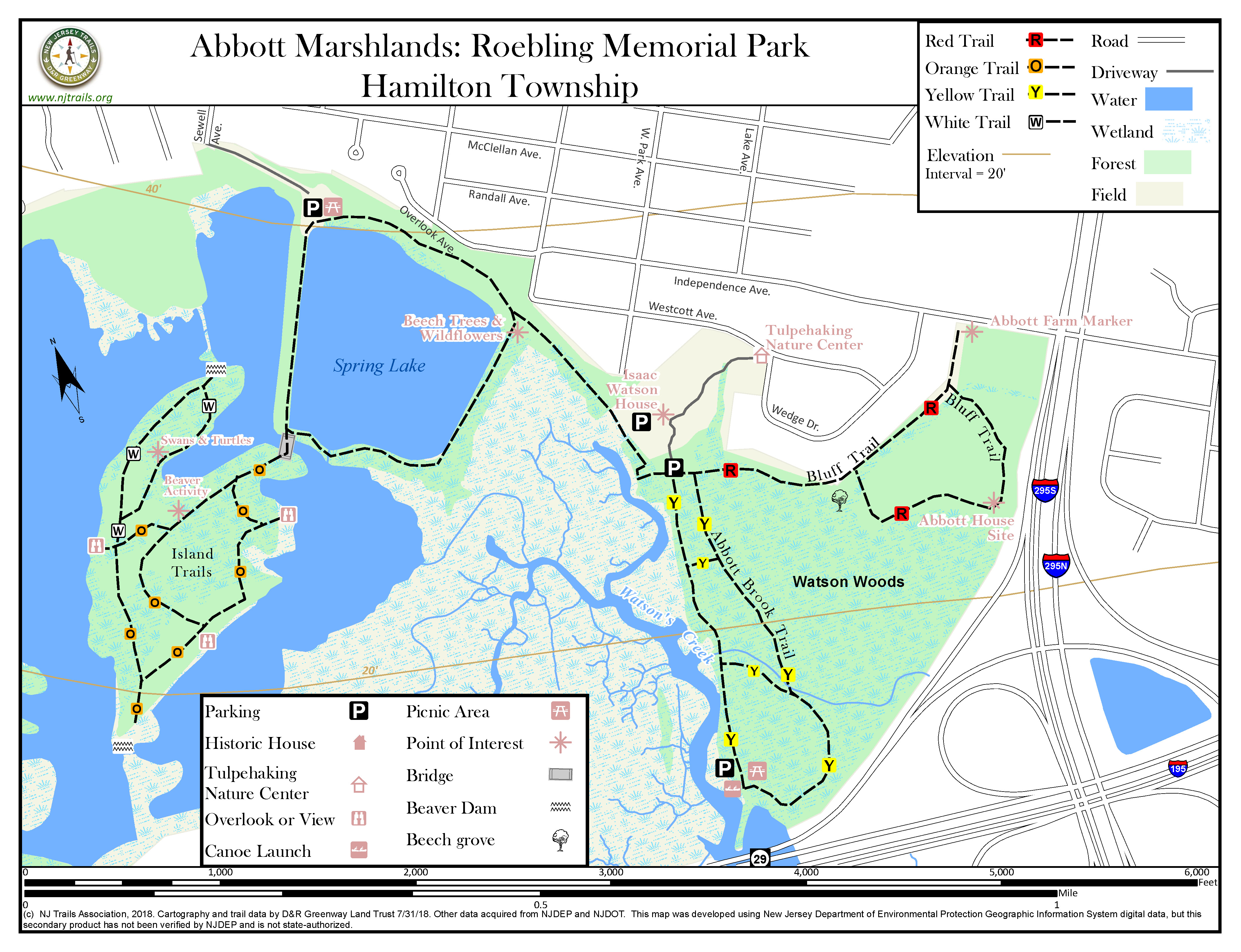 Abbott Marshlands: Roebling Memorial Park