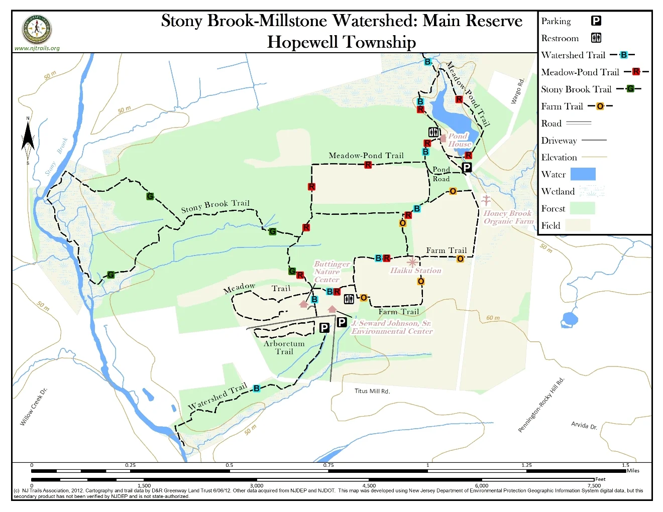 Stony Brook-Millstone Watershed: Main Reserve