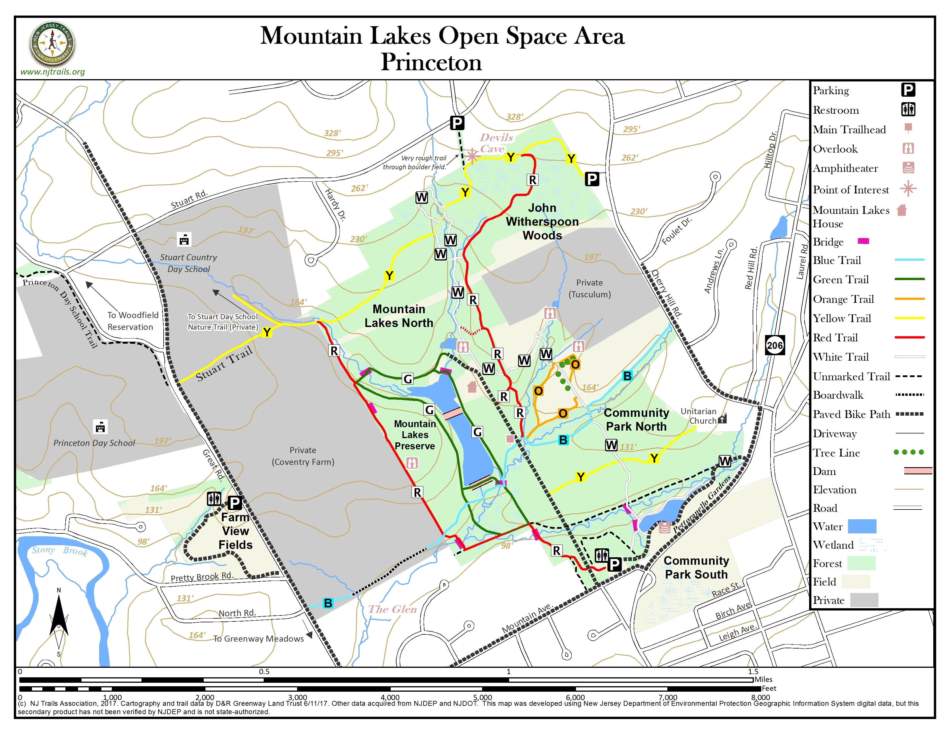 Mountain Lakes Open Space Area
