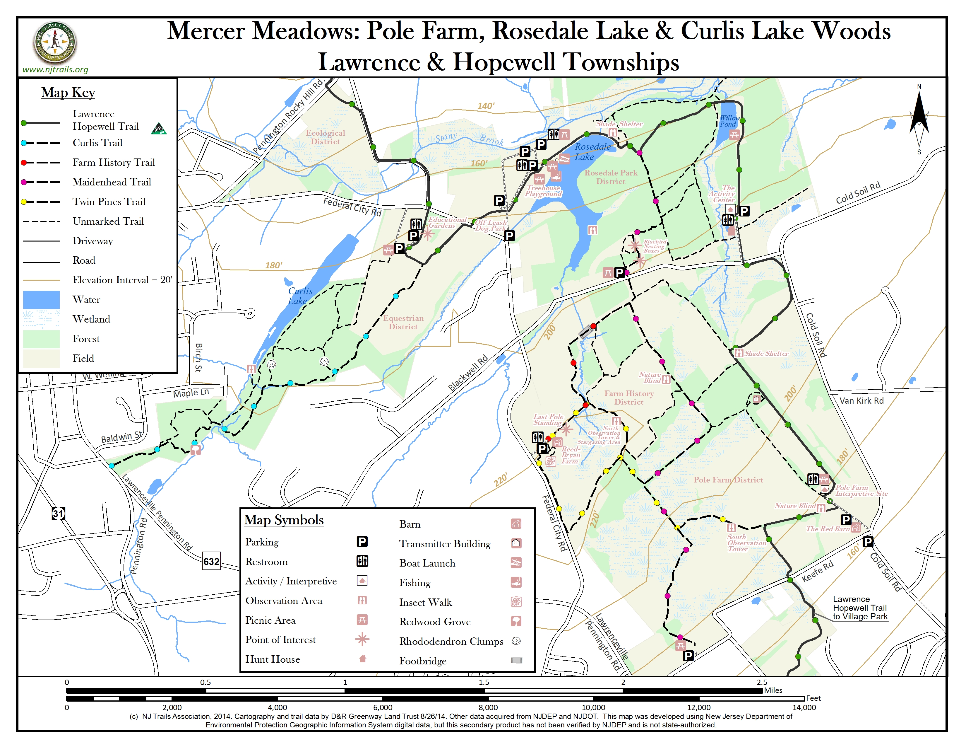 Mercer Meadows: Pole Farm, Rosedale Lake & Curlis Lake Woods